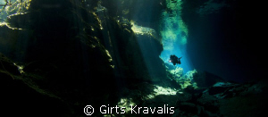 Chack-Mool cenote. by Girts Kravalis 